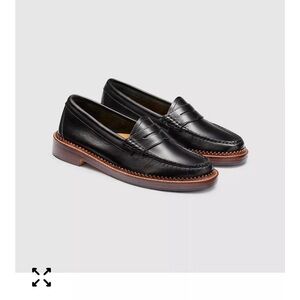 G.H. Bass & Co. Whitney 1876 Black Penny Loafer